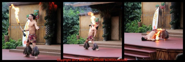 Spirit of Aloha fire dance